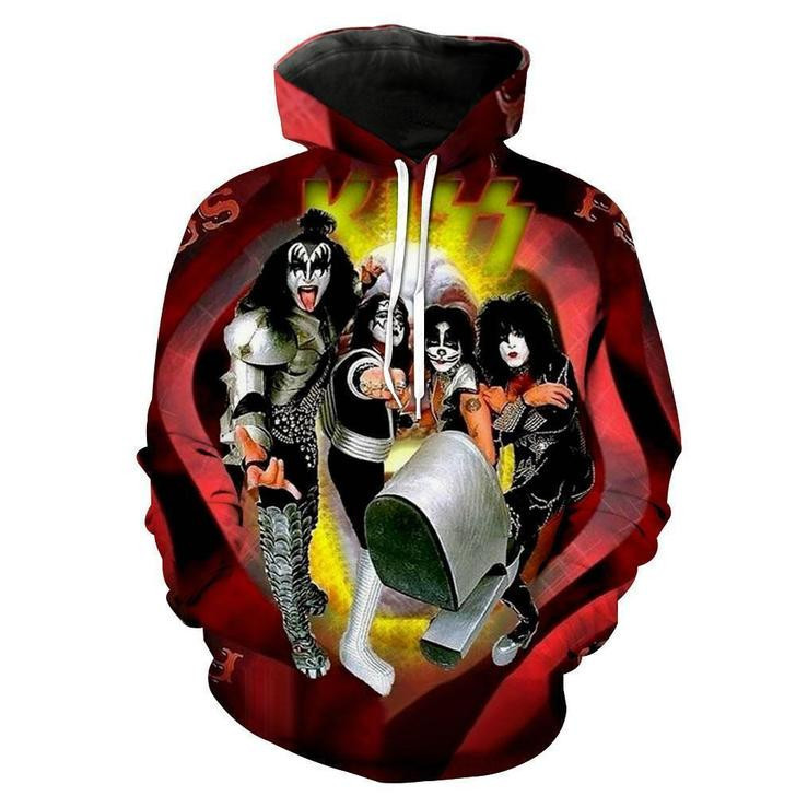Kiss Band 3D All Over Print Hoodie & Zip Hoodie