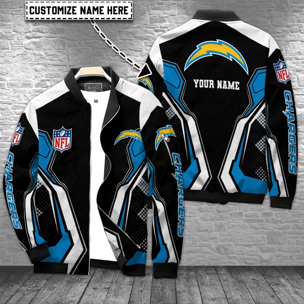 Los Angeles Chargers Personalized Bomber Jacket BGBBJ988