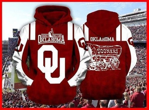 Theres Only One Oklahoma Sooners Zip 3D All Over Print Hoodie & Zip Hoodie