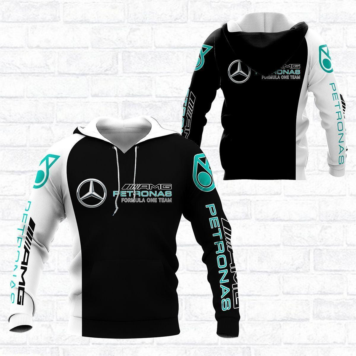 Mercedes Amg Petronas F1 Shirt 919,   3d Hoodie Zip Hoodie