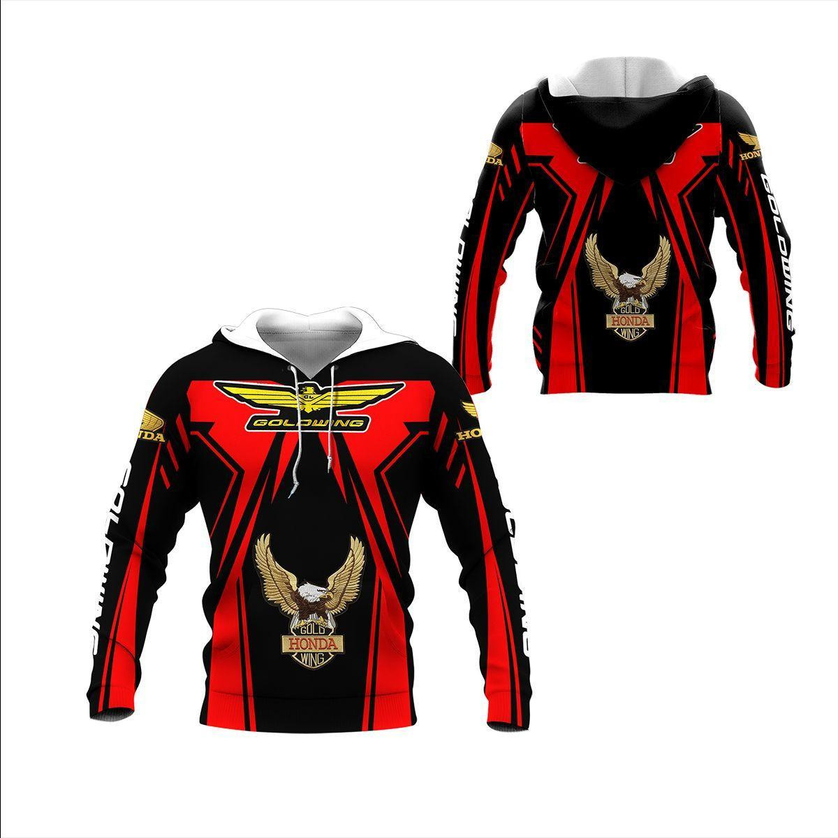 Honda Gold Wing Shirt 246, 3d Hoodie Zip Hoodie