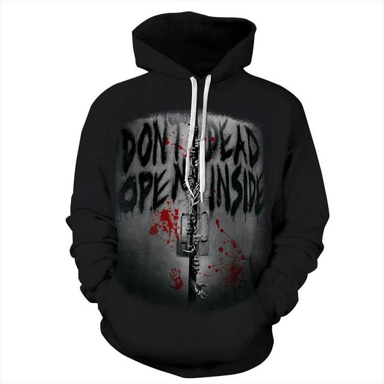 Halloween Bloody Door 3D All Over Print Hoodie & Zip Hoodie