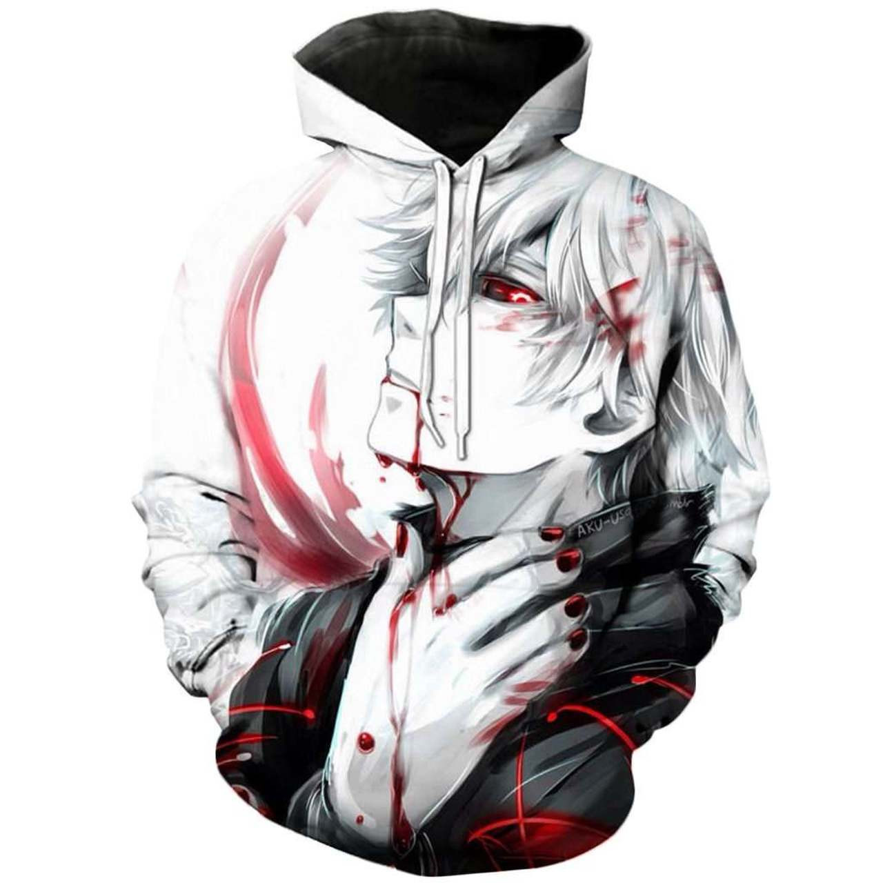 Tokyo Ghoul 3D All Over Print Hoodie & Zip Hoodie
