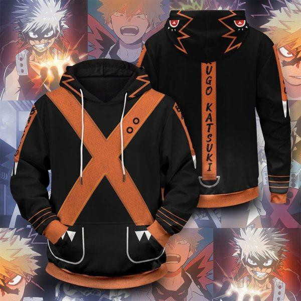 My Hero Academia Katsuki Dino Anime 2k616 Lover Gift ,my Hero Academia All Over Print 3d Hoodie