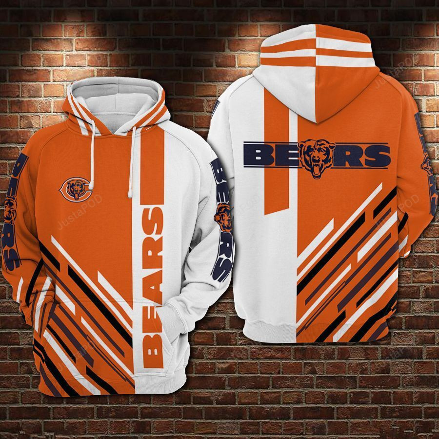 Chicago Bears Football 3D All Over Print Hoodie & Zip Hoodie