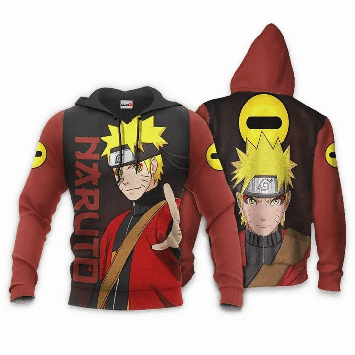 Naruto Sage 3d Hoodie Zip Hoodie