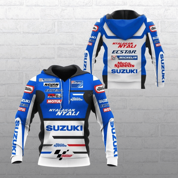 Suzuki Racing Shirt 595, 3d Hoodie 2429