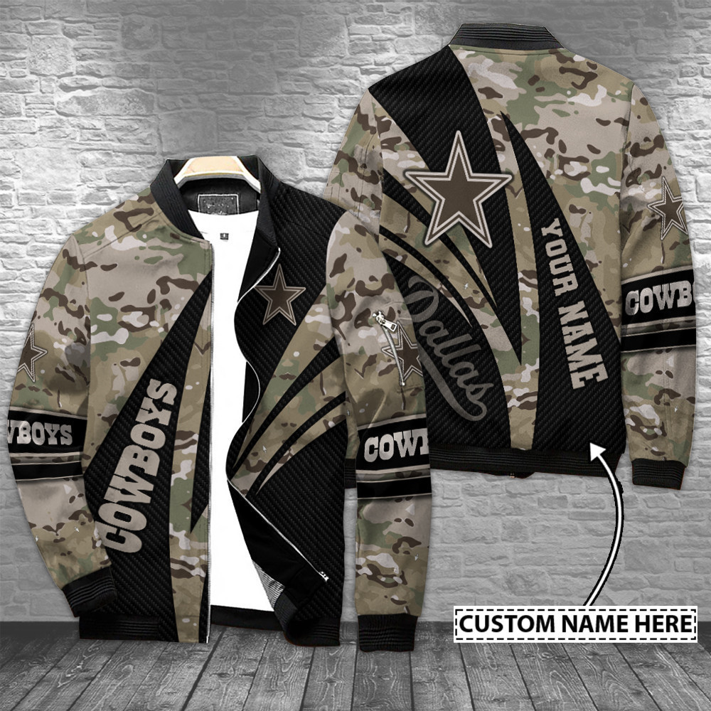 Cowboys Personalized Bomber Jacket BG542
