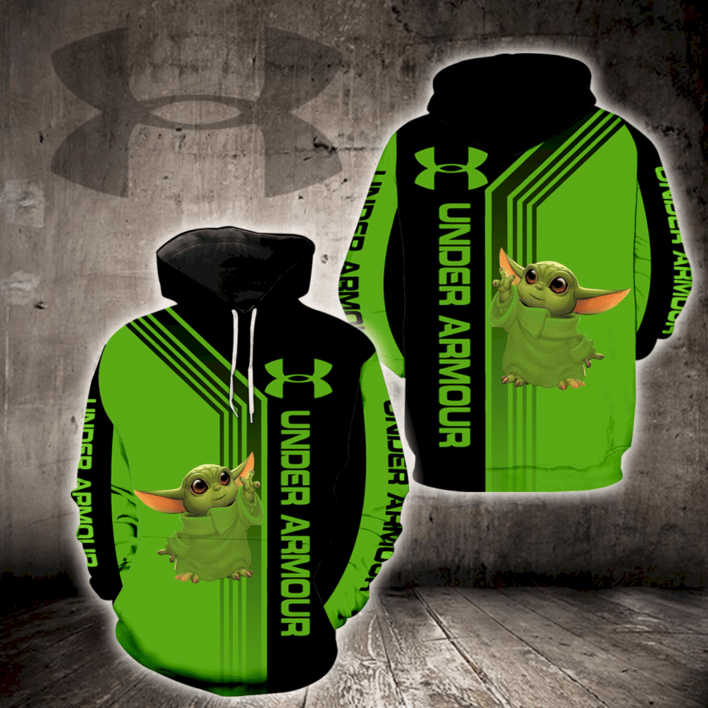 Star Wars Under Armour Baby Yoda Ver3 Aop Hoodie