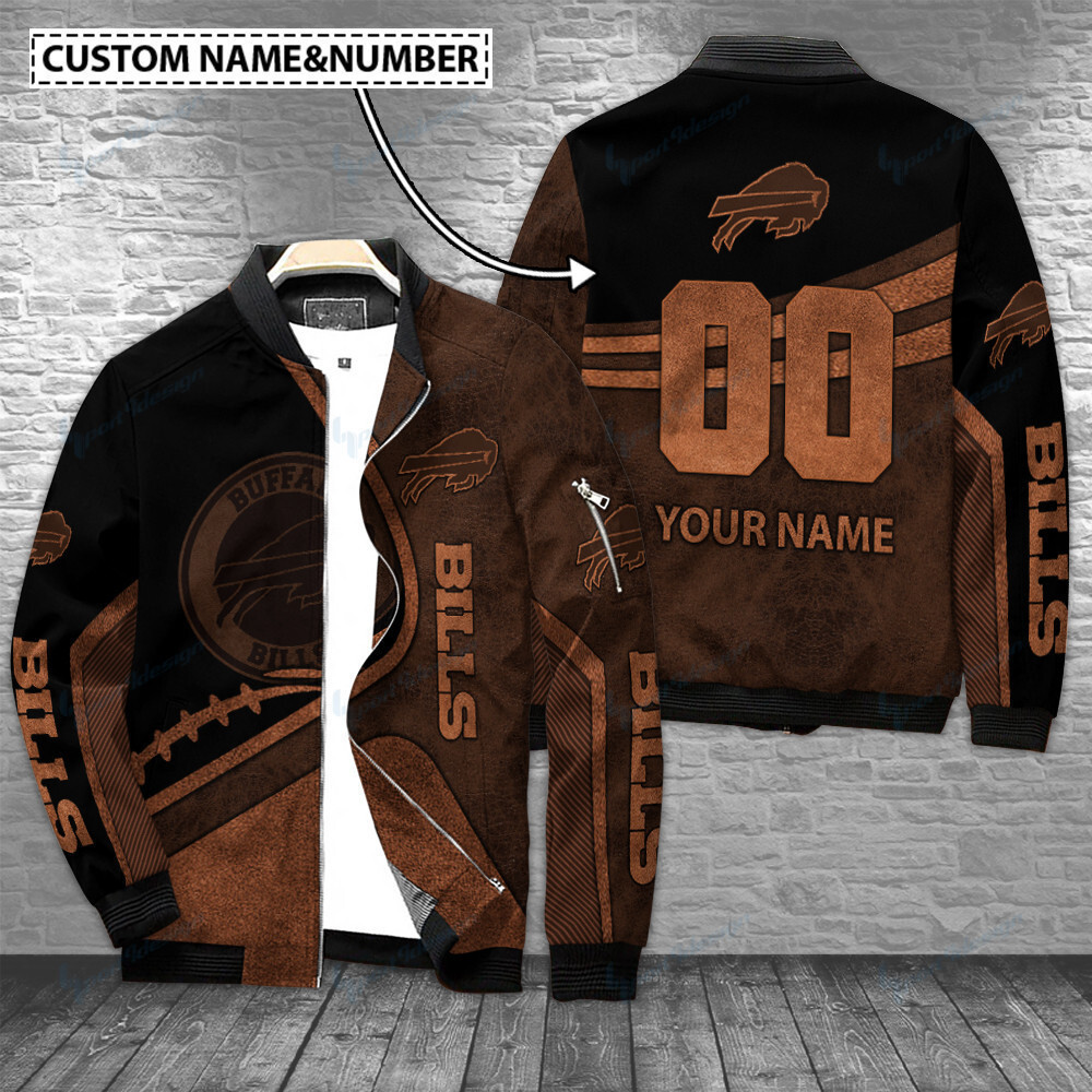 Buffalo Bills Personalized Bomber Jacket BG445