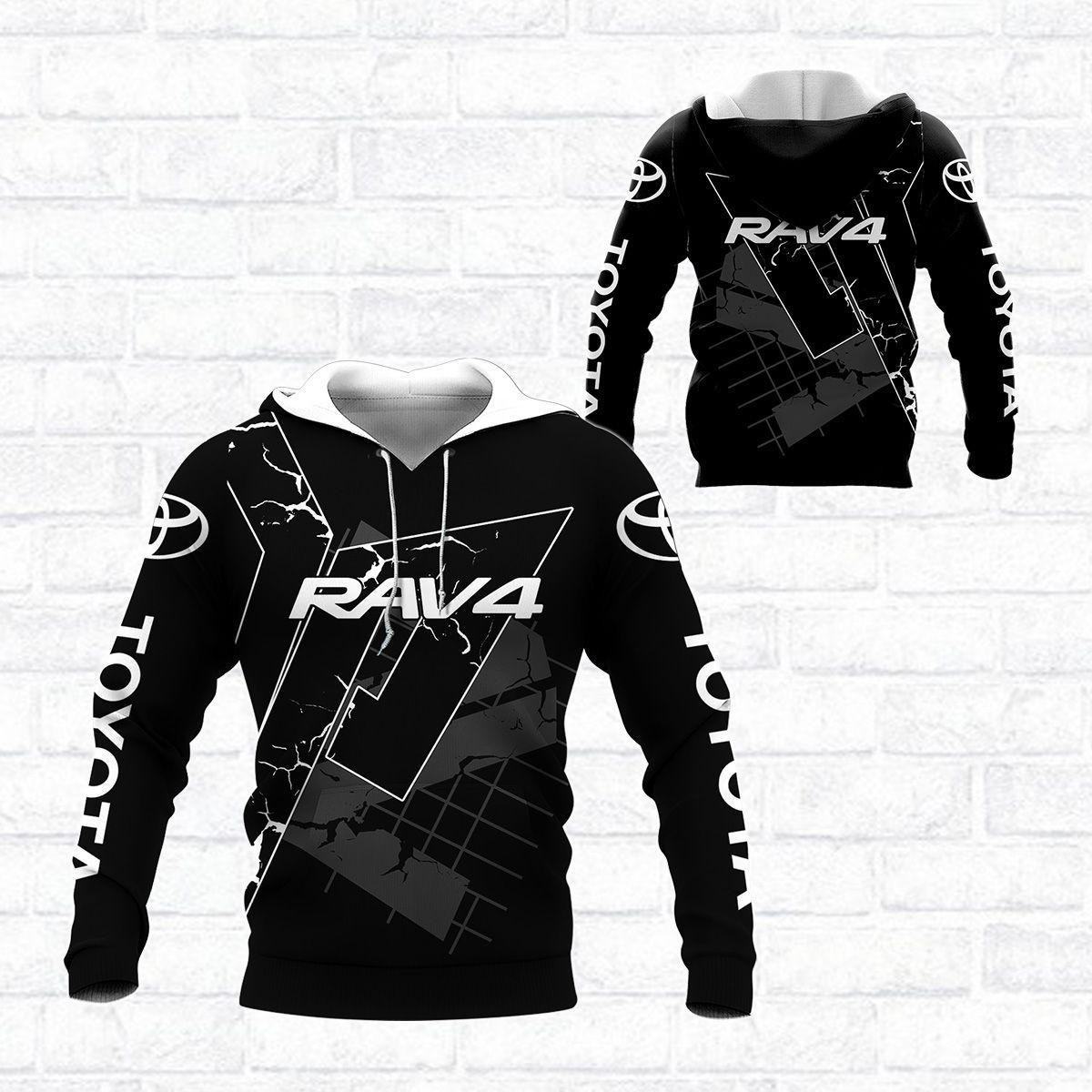 Toyota Rav4 Shirt 362, 3d Hoodie Zip Hoodie