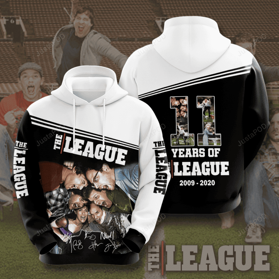 The League Movie Character Anniversary 11 Years 3D All Over Print Hoodie & Zip Hoodie