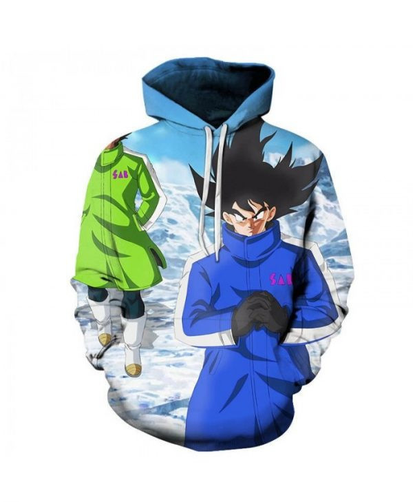 Son Goku 3D All Over Print Hoodie & Zip Hoodie