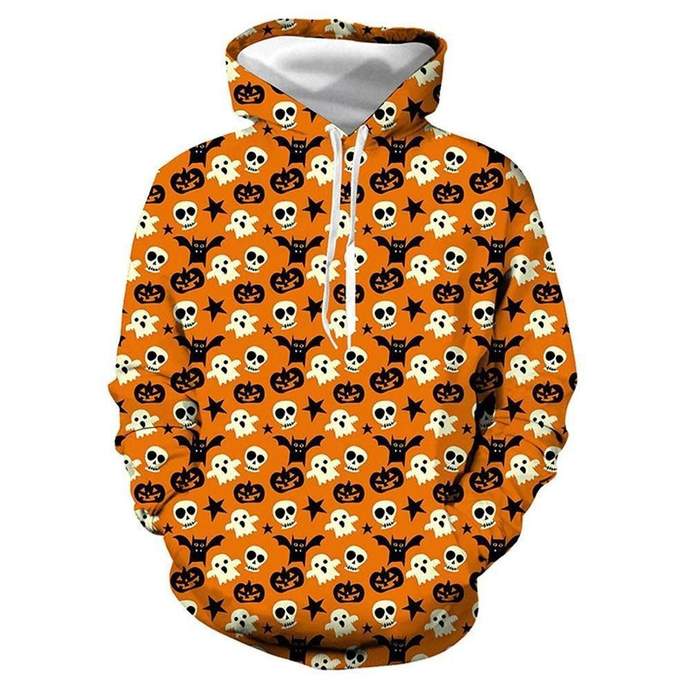 Unisex Halloween 3D All Over Print Hoodie & Zip Hoodie