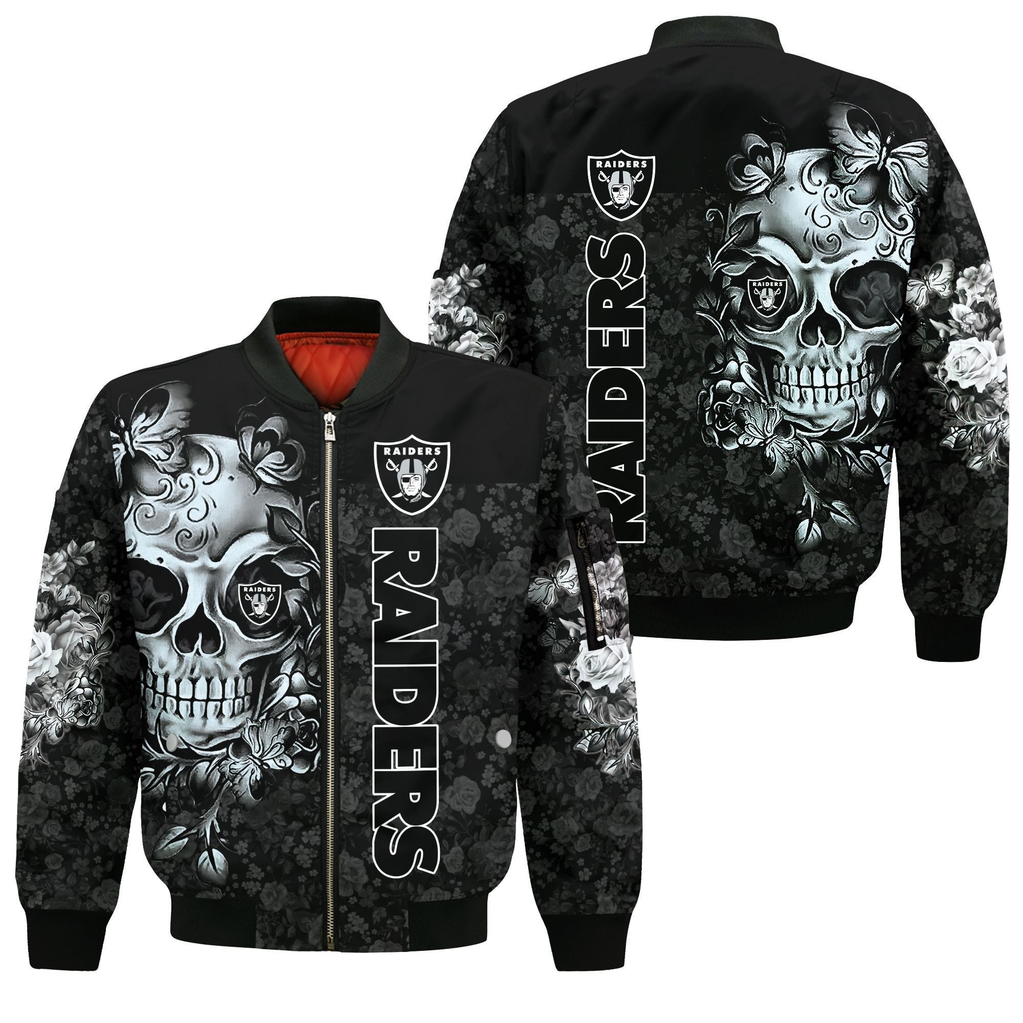 Las Vegas Raiders Bomber Jacket 18