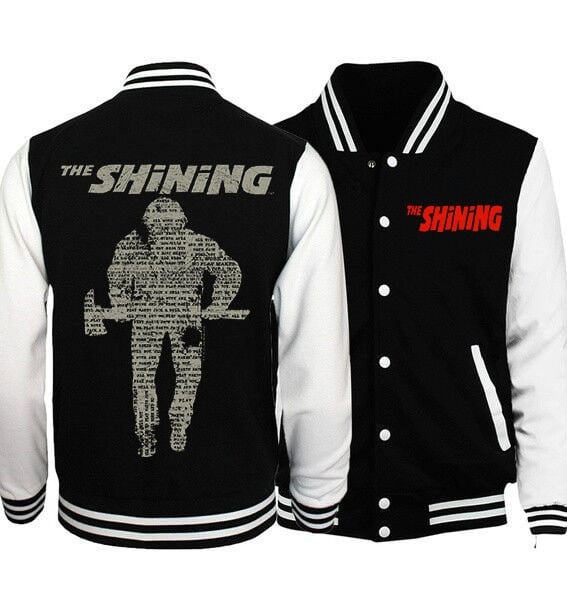 Dull Boy Silhouette The Shining Baseball Jacket Sweatshirt