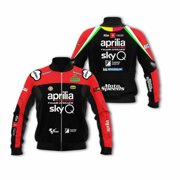 Team Gresini Aprilia Racing Motogp Bomber Jacket 802 186
