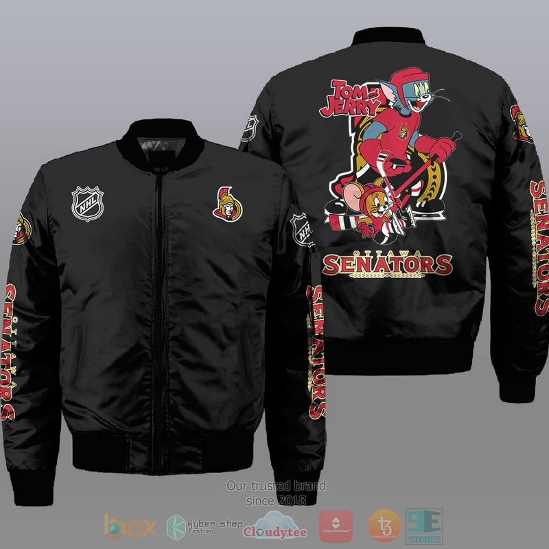 Ottawa Senators Tom And Jerry Bomber Jacket
