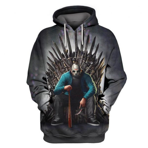 Game Of Throne Jason Voorhees Halloween 3D All Over Print Hoodie & Zip Hoodie