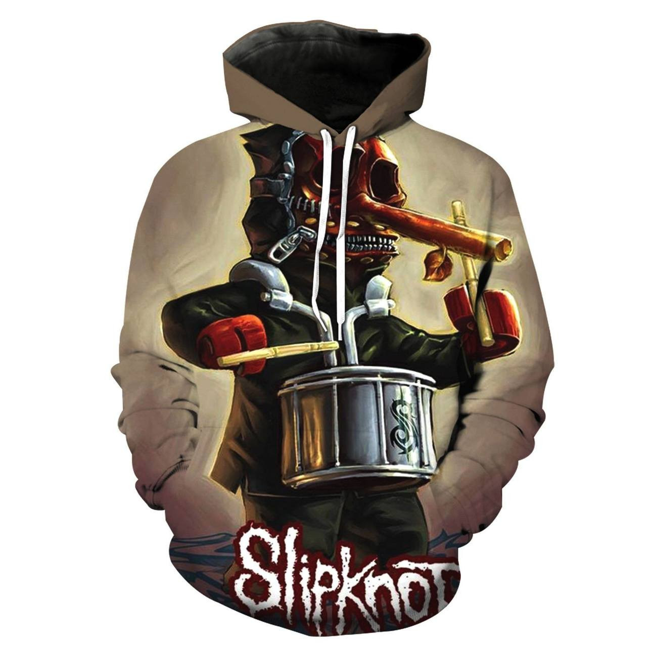 Slipknot 3D All Over Print Hoodie & Zip Hoodie