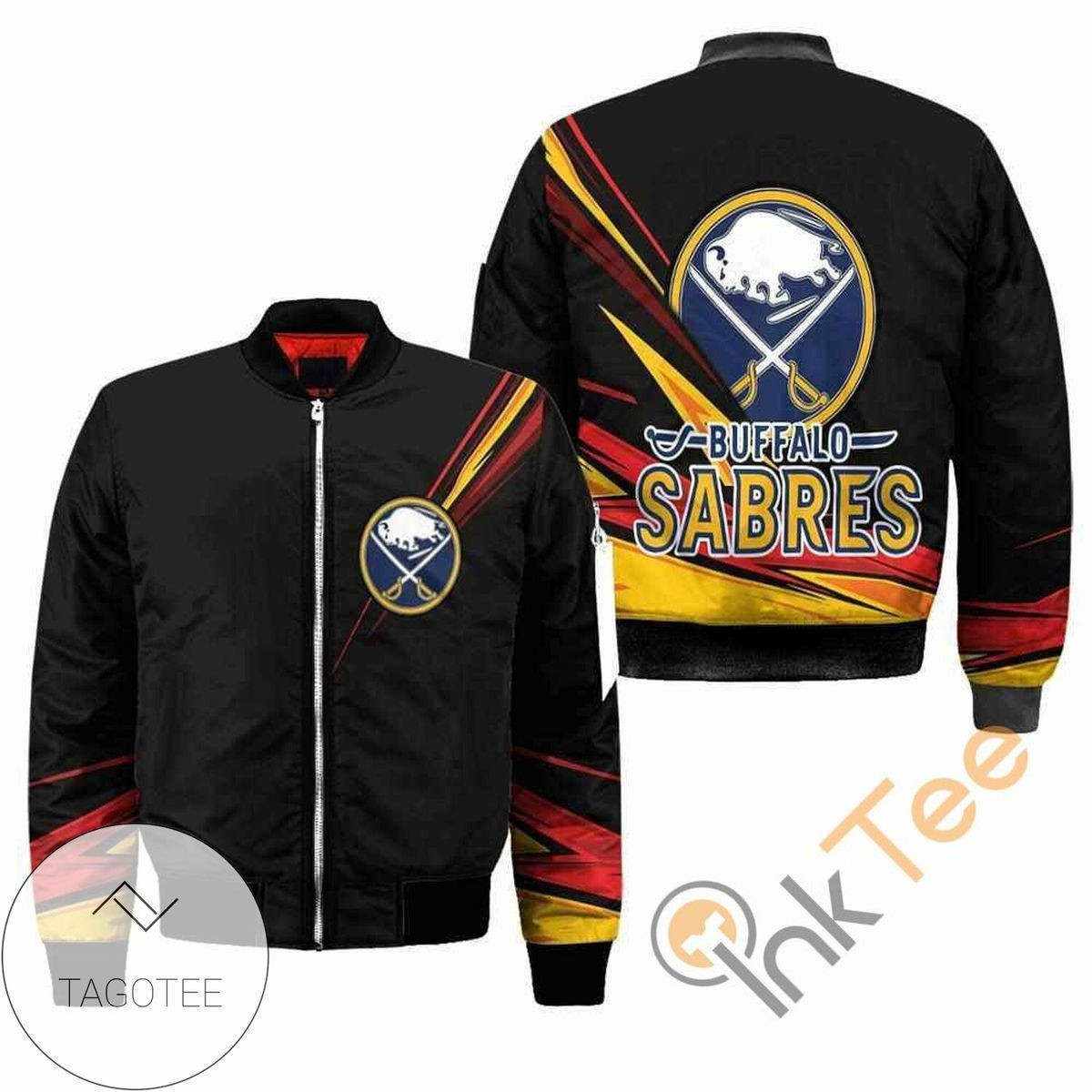 Buffalo Sabres Black Bomber Jacket