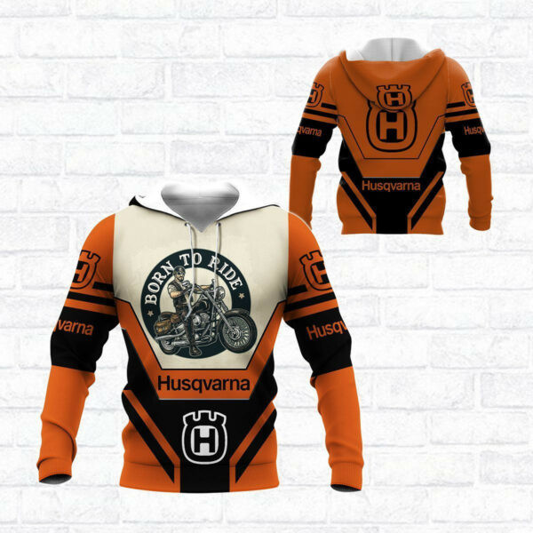 Husqvarna Shirt 989, 3d Hoodie Zip Hoodie 1671