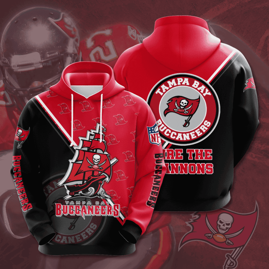 Tampa Bay Buccaneers 3D All Over Print Hoodie & Zip Hoodie