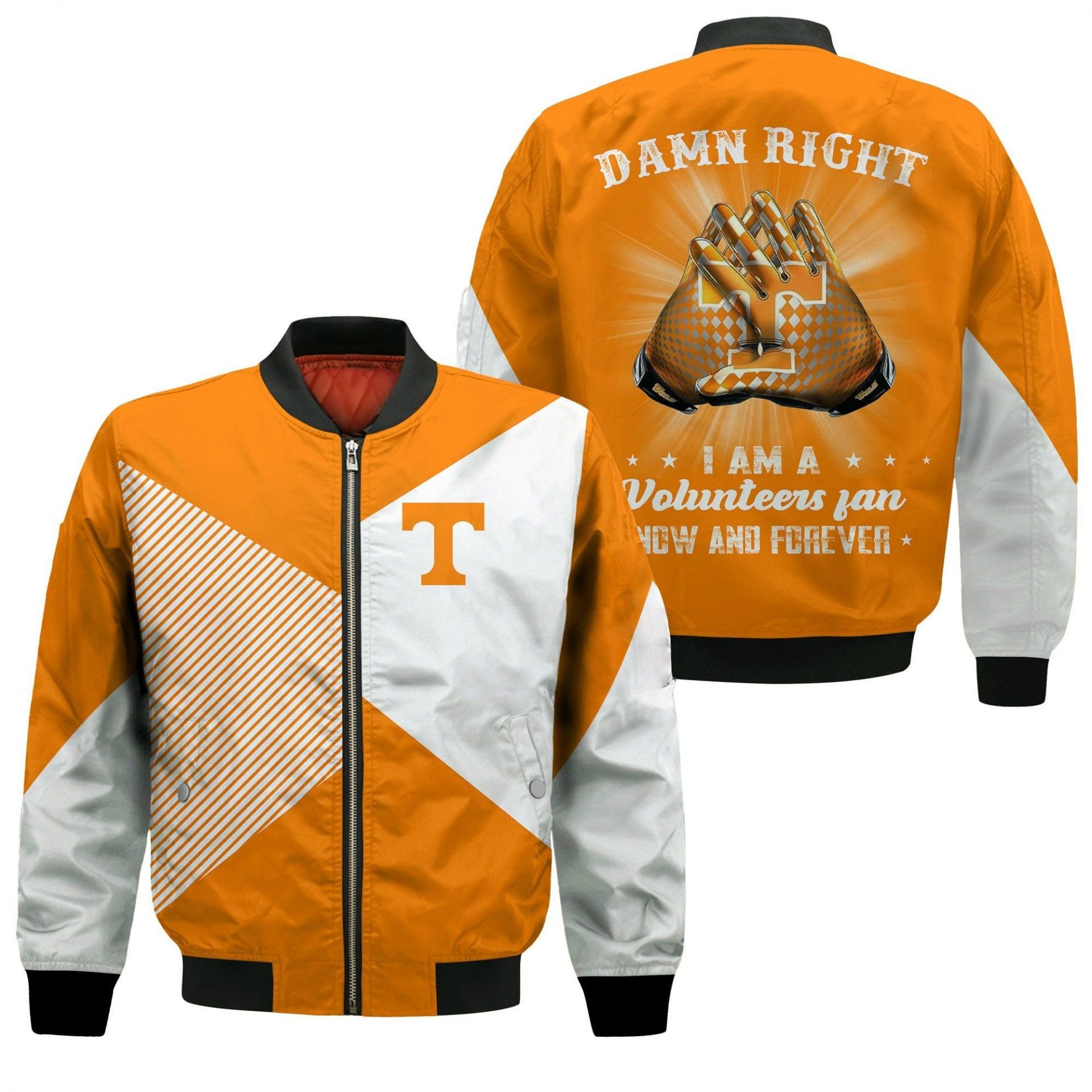 Tennessee Volunteers Fan Now And Forever Bomber Jacket