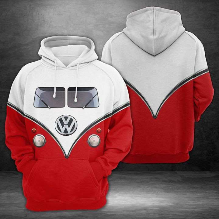 Hippie Bus 3D All Over Print Hoodie & Zip Hoodie