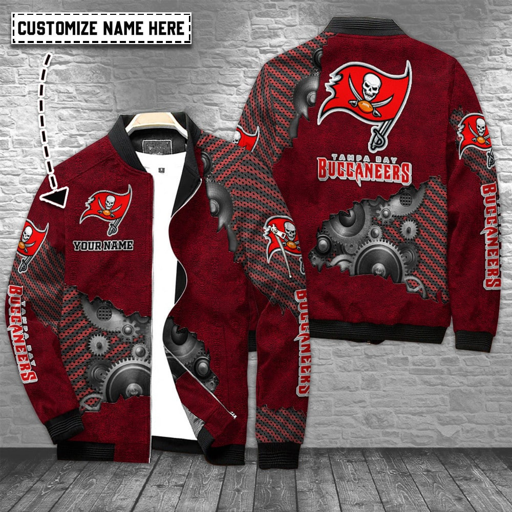 Tampa Bay Buccaneers Personalized Bomber Jacket BG585