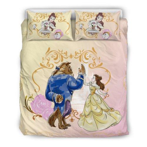 Beauty And The Beast Bedding Set Dancing Scene Belle And The Beast Duvet Covers