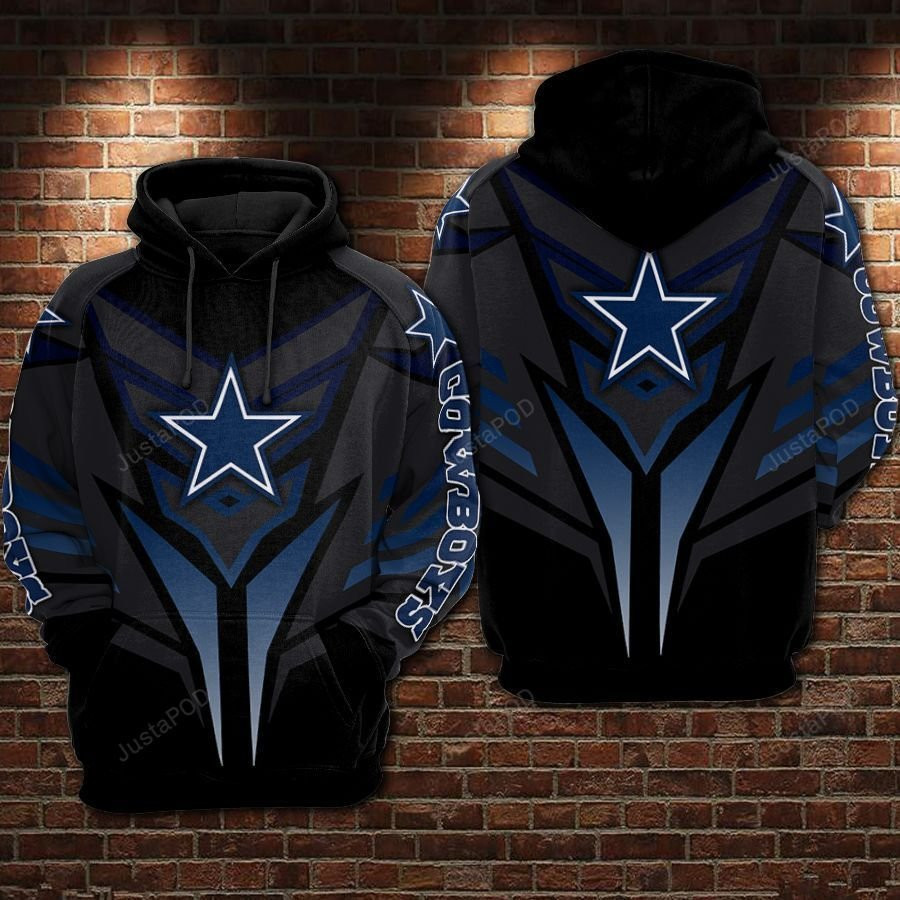 Cowboys Football Star 3D All Over Print Hoodie & Zip Hoodie