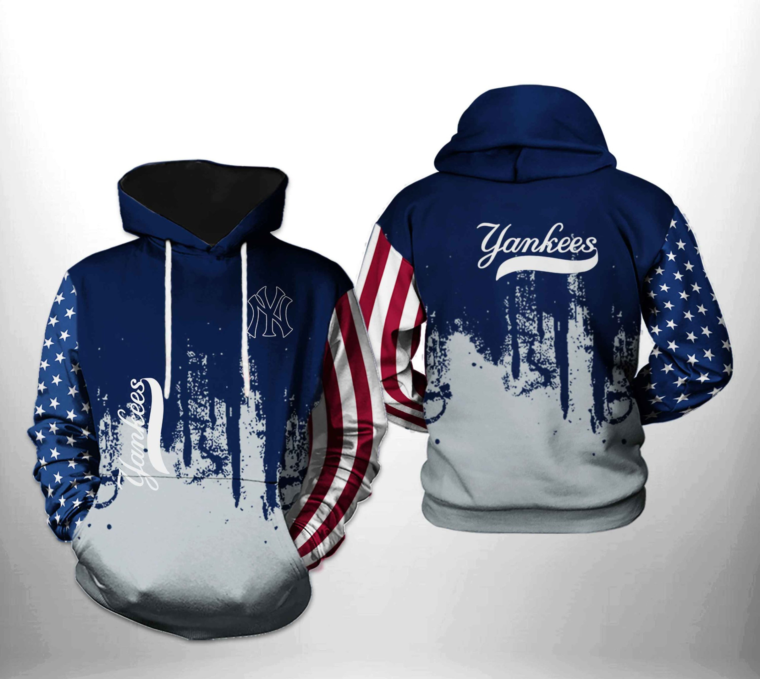 New York Yankees MLB Team US 3D All Over Print Hoodie & Zip Hoodie