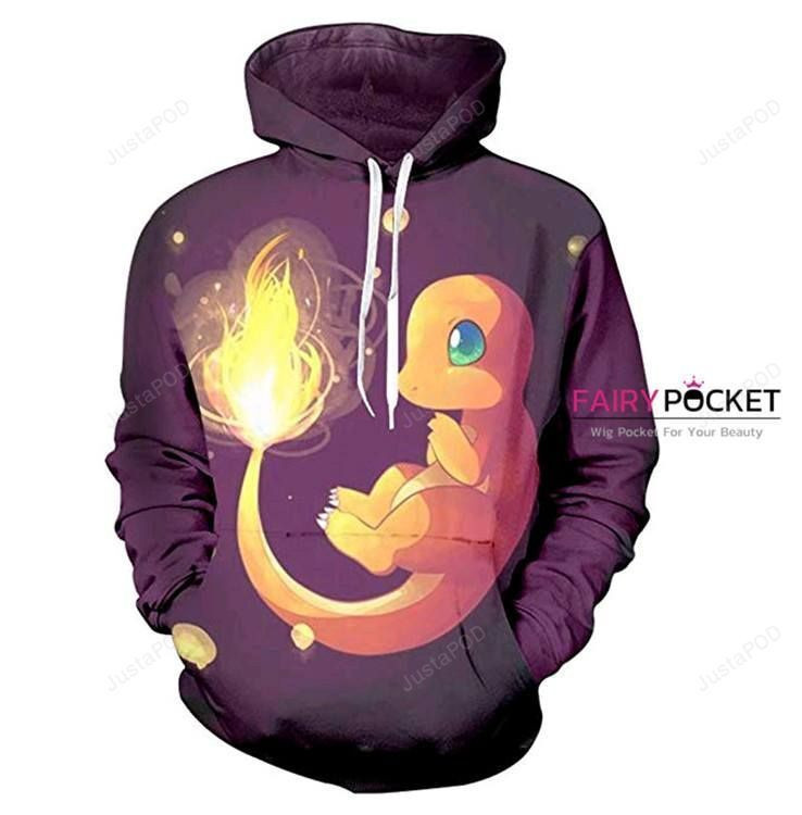 Pokemon Charmander 3D All Over Print Hoodie & Zip Hoodie