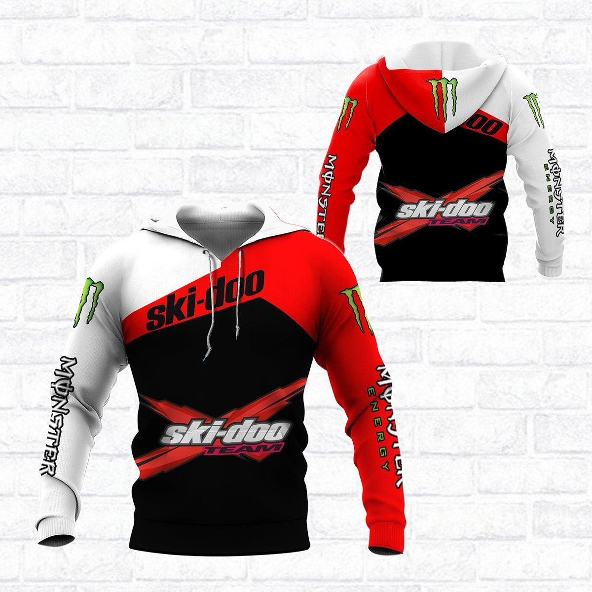 Ski-doo Racing Team 7k750 Zip Hoodie Hoodie Ii0