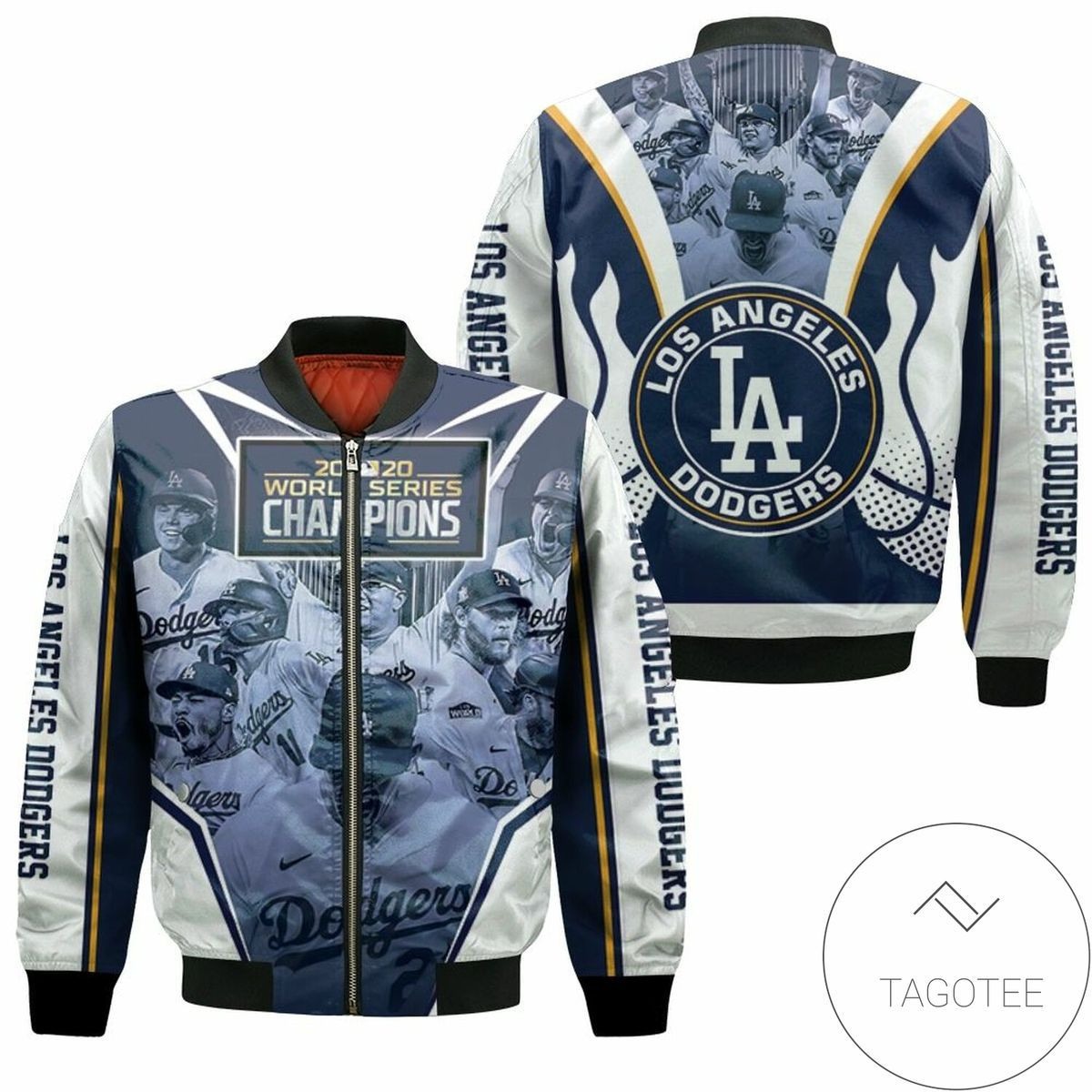 Los Angeles Dodgers Bomber Jacket V7