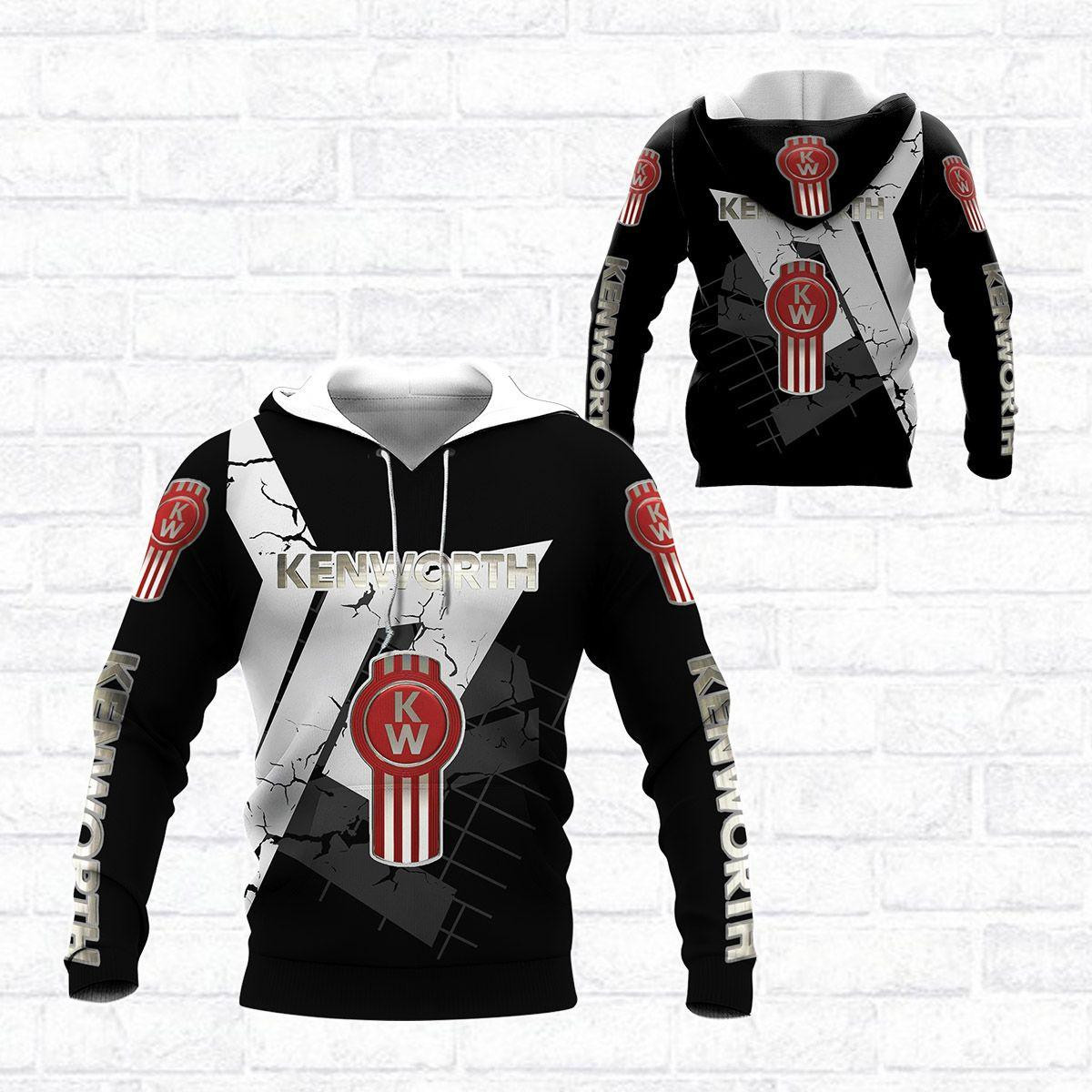 Kenworth Trucks Racing Team 7k863 3d Zip Hoodie Hoodie Ii0