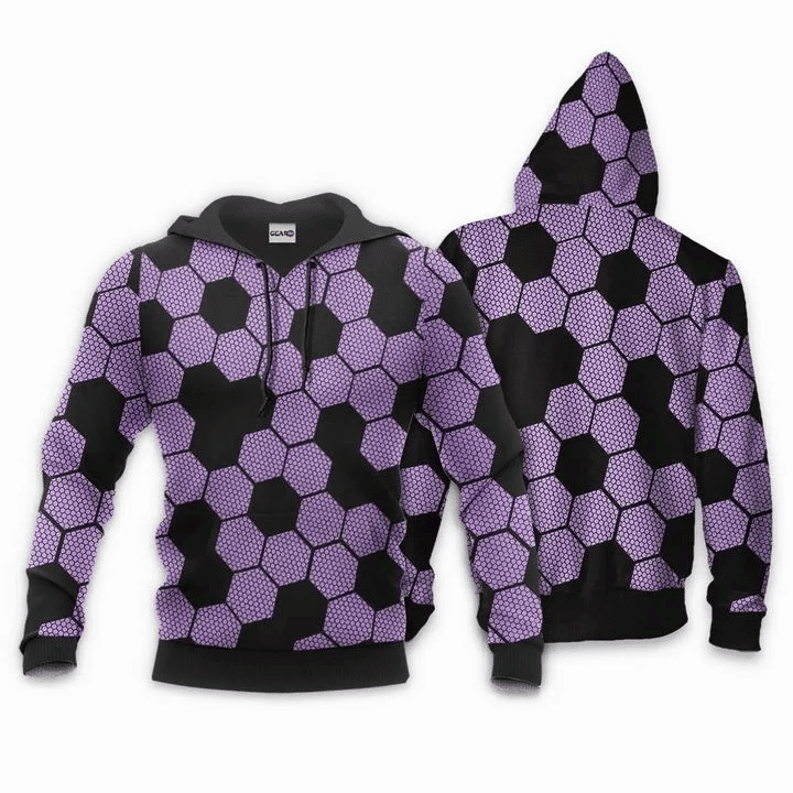 Kokushibou Demon Slayer 3d Hoodie Zip Hoodie