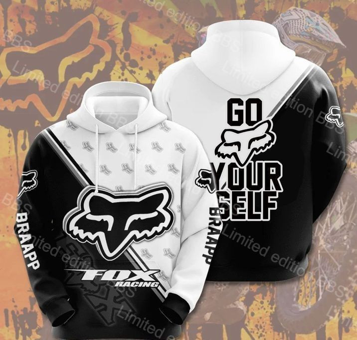 Fox Racing Go Fox Yourself 3D All Over Print Hoodie & Zip Hoodie