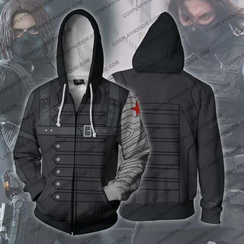 Captain America 3D All Over Print Hoodie & Zip Hoodie