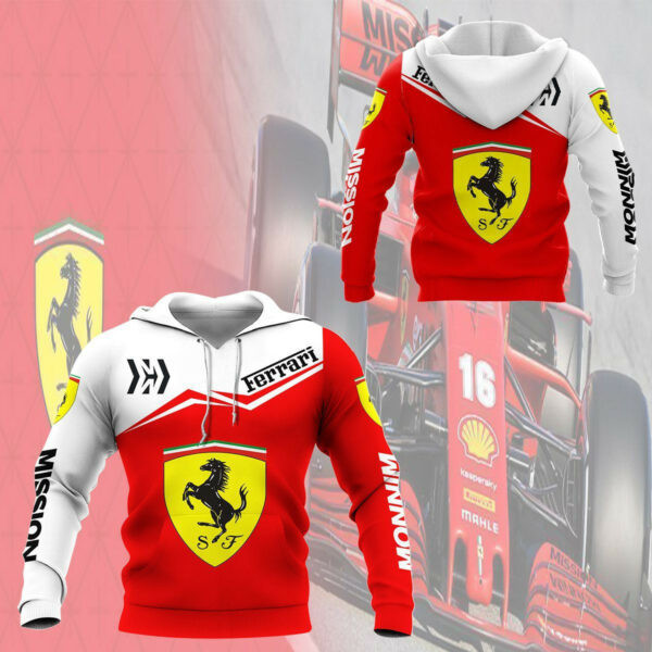 Scuderia Ferrari Luxyry Car 7k953 3d Zip Hoodie Hoodie Ii0 2166