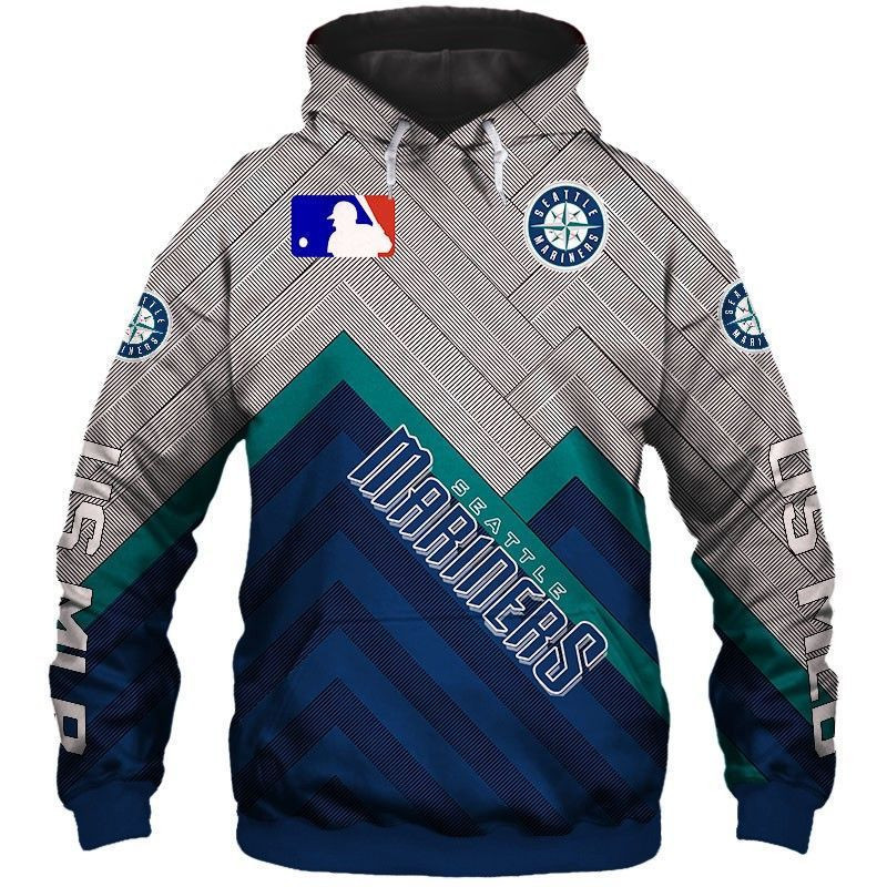 Seattle Mariners 3D All Over Print Hoodie & Zip Hoodie