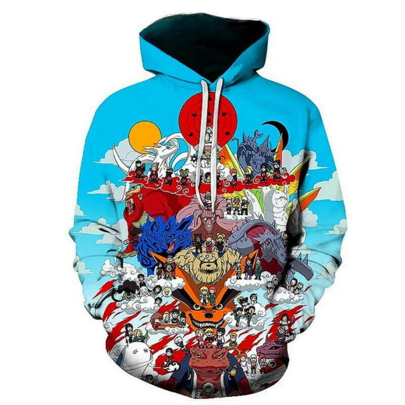 Naruto Shippuden Tailed-beasts Hoodie