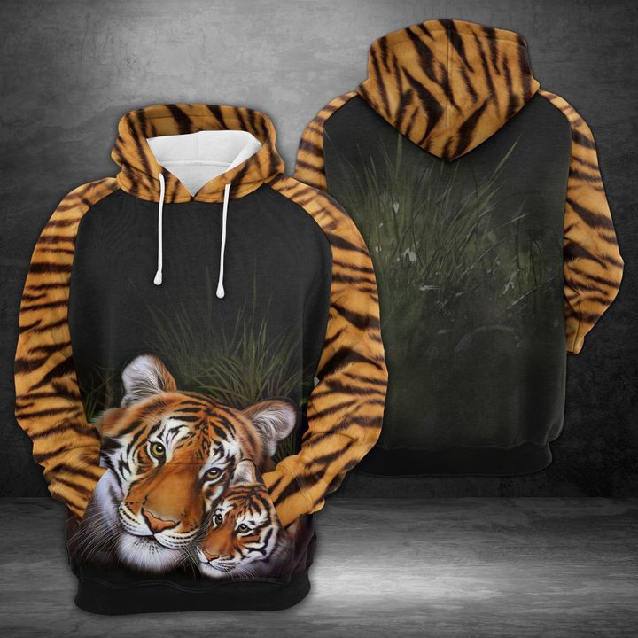 Tiger Family 3D All Over Print Hoodie & Zip Hoodie