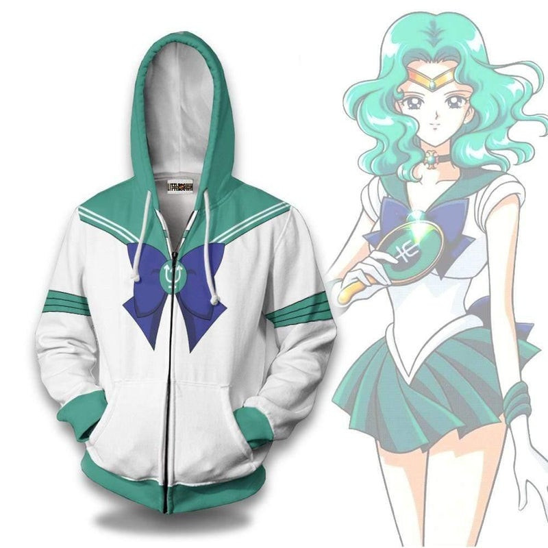Sailor Neptune 3D All Over Print Hoodie & Zip Hoodie