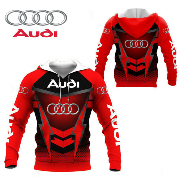 Audi Shirt 442, 3d Hoodie Zip Hoodie 866