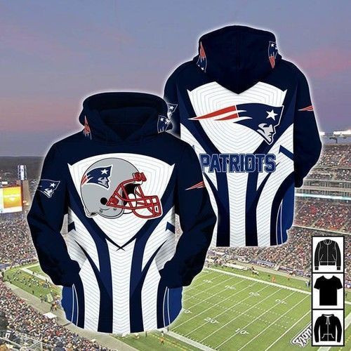 New England Patriots Fan 3D All Over Print Hoodie & Zip Hoodie