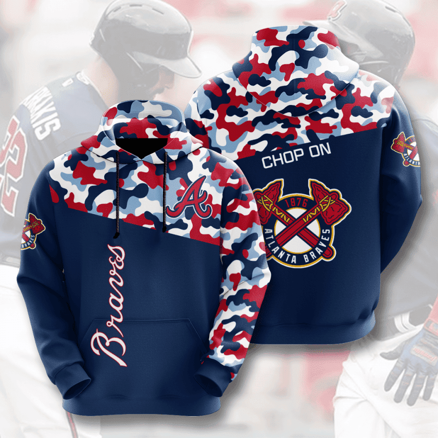 Atlanta Braves 3D All Over Print Hoodie & Zip Hoodie