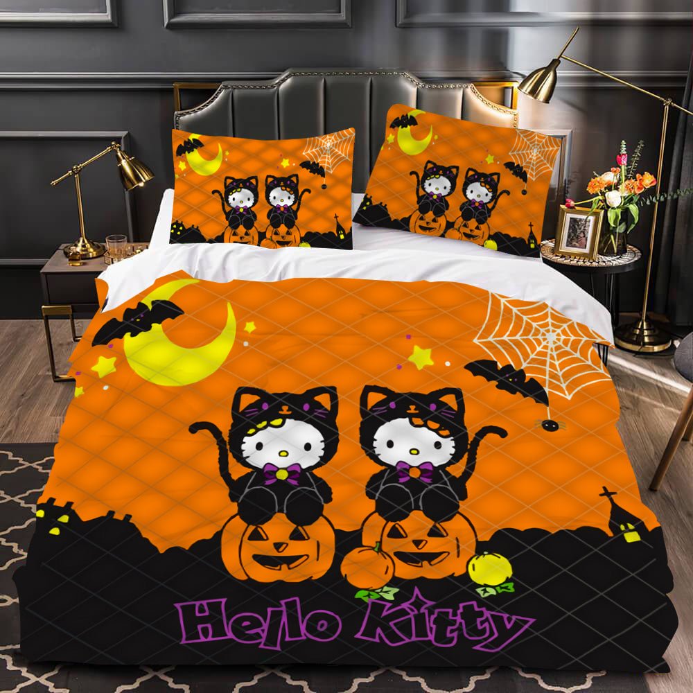 Hello Kitty Bedding Set Hello Kitty Halloween Costume Duvet Covers Orange
