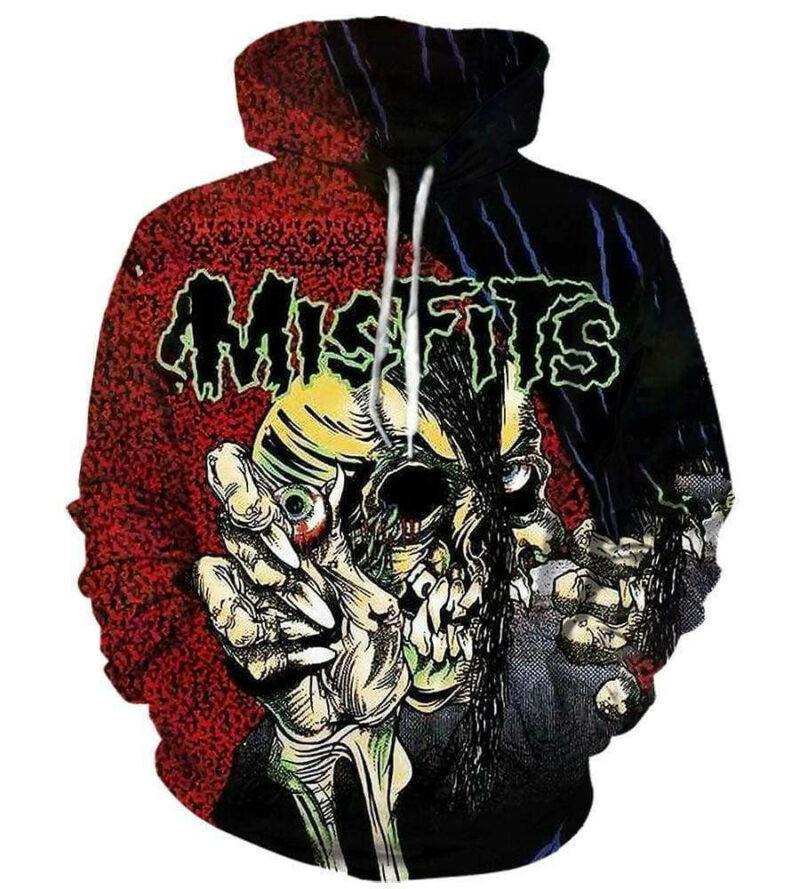 Misfits – 3d Hoodie, Zip-up, Sweatshirt, T-shirt